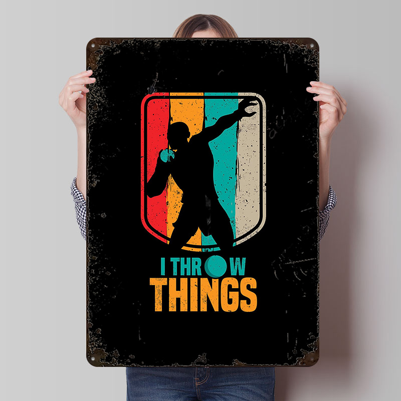 Retro Gaming Room Ideas - Grappig kogelstoten cadeau-idee blikken poster gepersonaliseerde