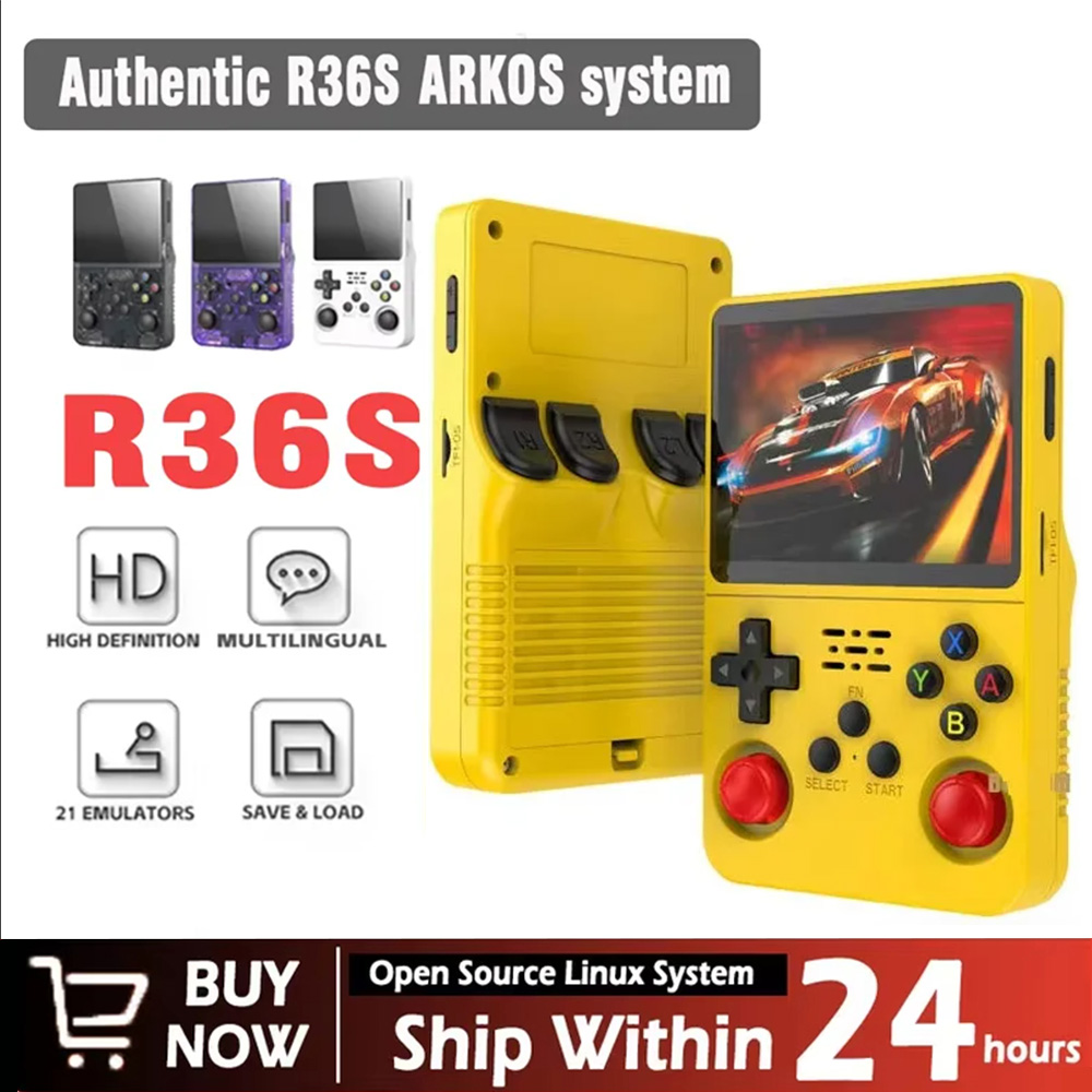 Retro Gaming R36S - ARKOS R36S Retro Handheld Gameconsole met