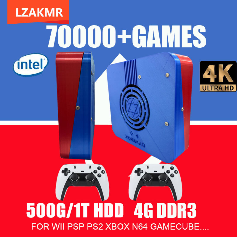 Retro Gaming Ps2 - GD10 Retro-gameconsole met dubbel systeem I3-3110M
