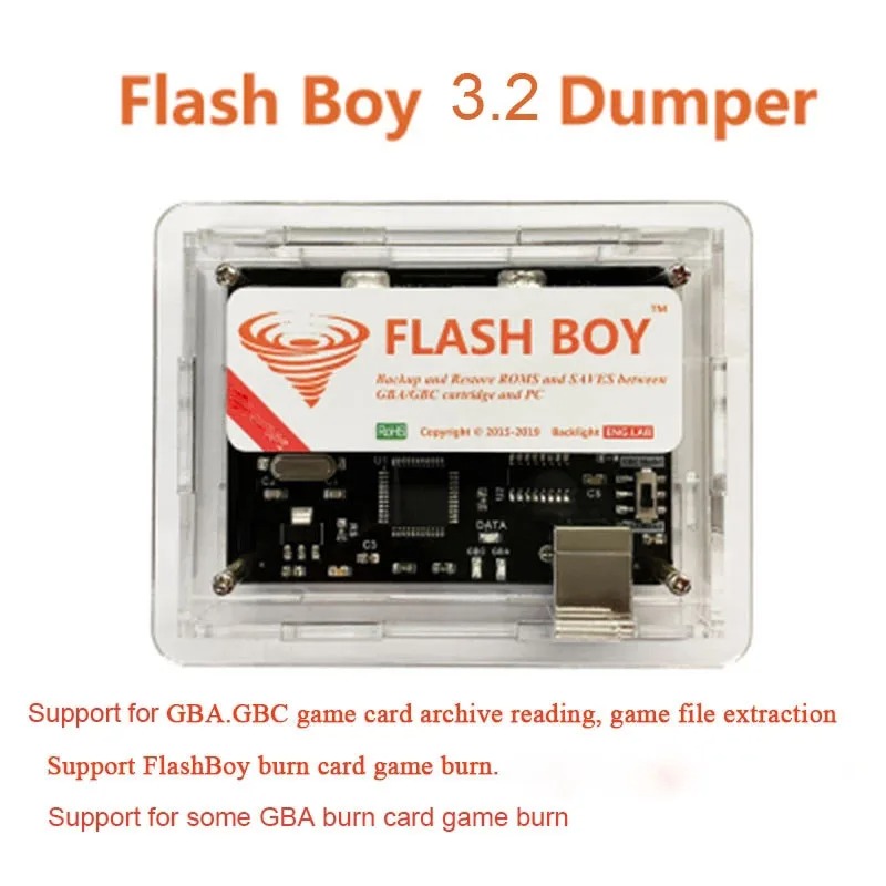 Rom Cartridge Flash - Flash Boy 3.2 Cycloon Dumper Voor