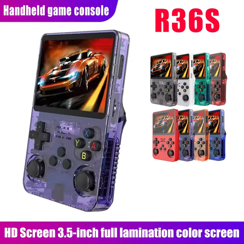 Retro Gaming R36S - R36s Nieuwe Handheld Game Console Open