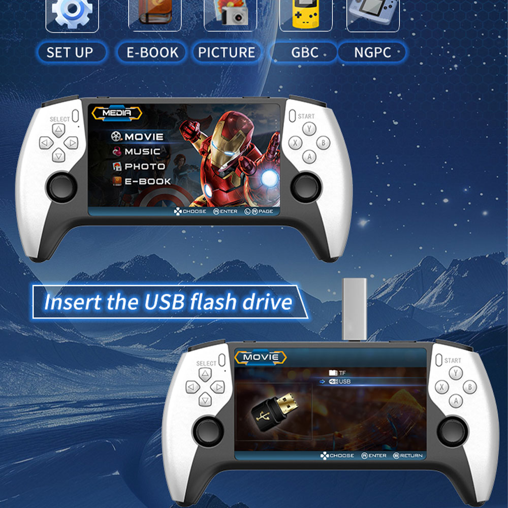 2026 Nieuwe SF3500 5 Inch Hand - Retro Gaming Emulator Console recensie en prijs