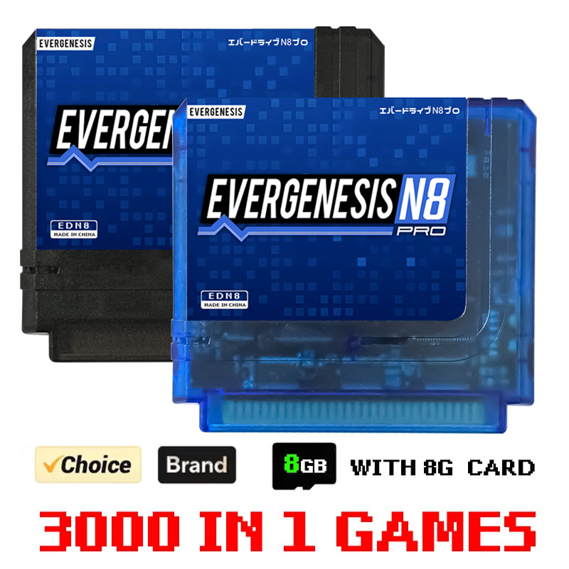 3000 in 1 Game Card ED N8 Pro  - Retro Gaming Room recensie en prijs