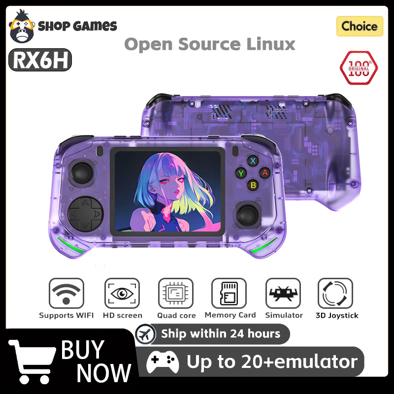 RX6H Retro Handheld Game Conso - Retro Gaming R36S recensie en prijs
