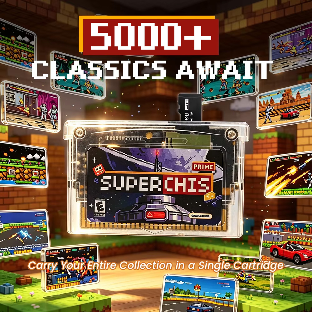 Retro Superchis Flash Game Car - Retro Gaming Room recensie en prijs