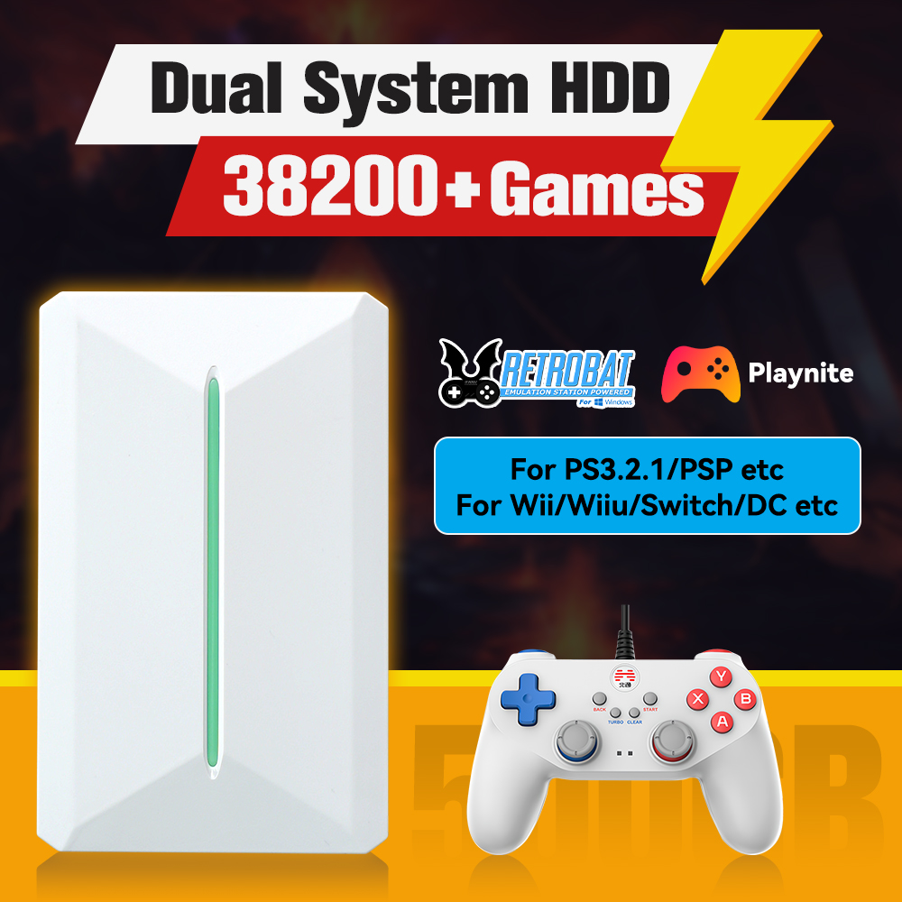 Retrobat & Playnite Systeem HD - Retro Gaming Emulator Console recensie en prijs
