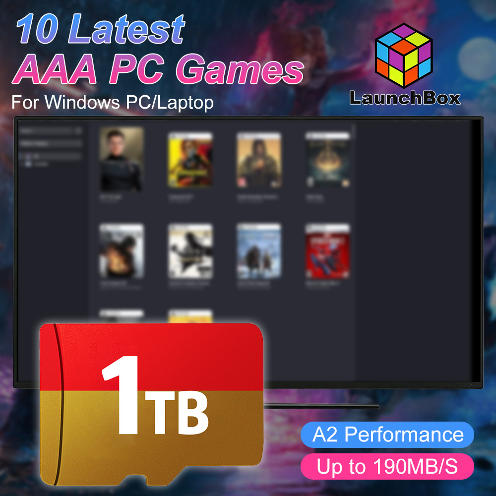 JMachen 1TB Game TF-kaart met  - Retro Gaming Windows recensie en prijs