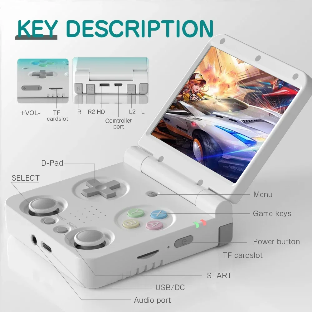 MIYOO Flip V2 Handheld Game Co - Retro Gaming On Linux recensie en prijs