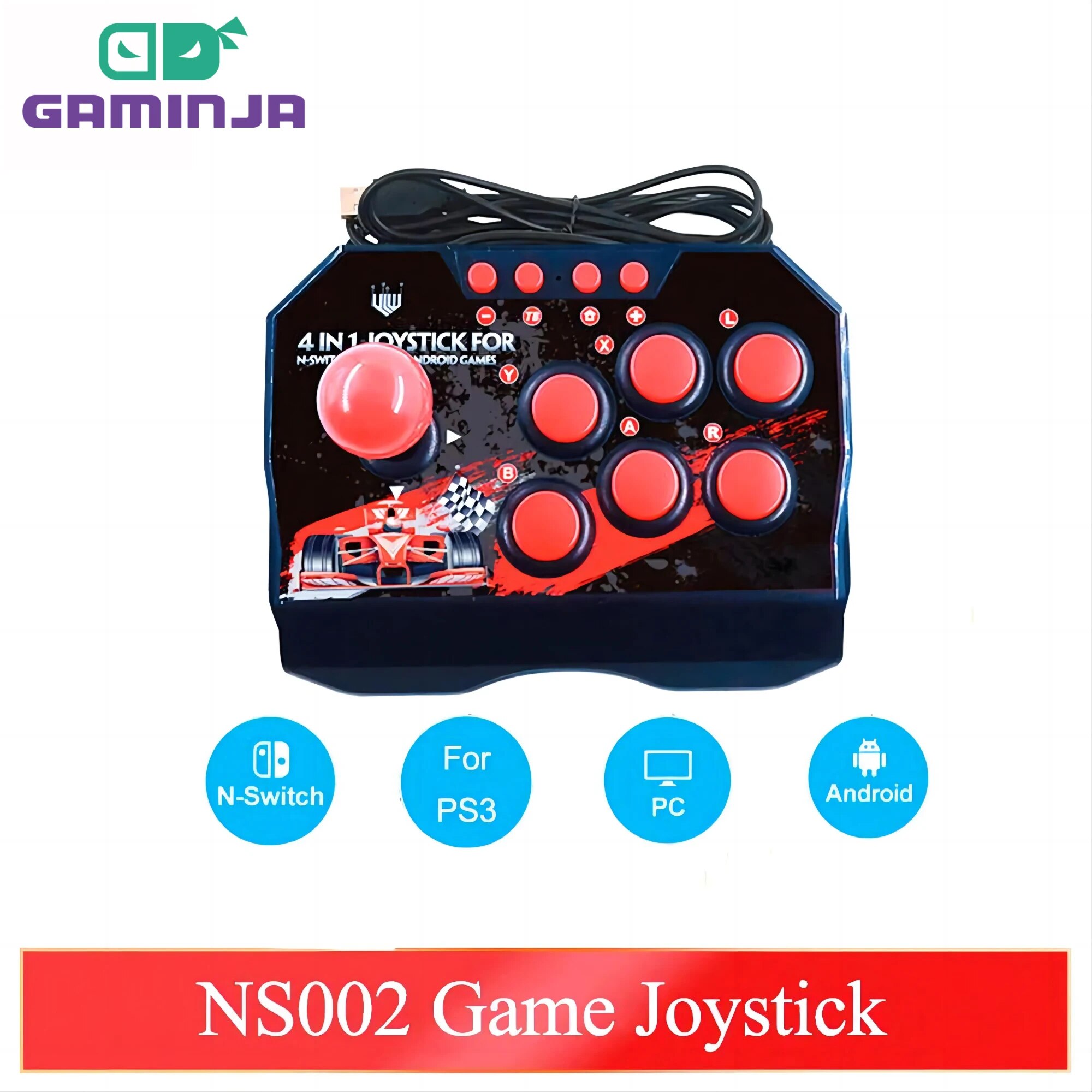 GAMINJA NS002 4 In 1 Retro Arc - Retro Gaming Emulator Console recensie en prijs