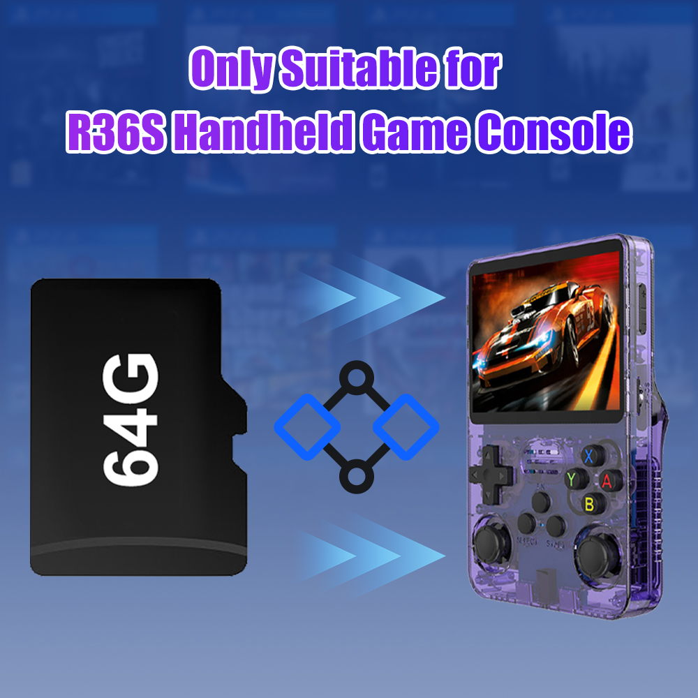 64G Game TF-kaart voor R36S Vi - Retro Gaming R36S recensie en prijs