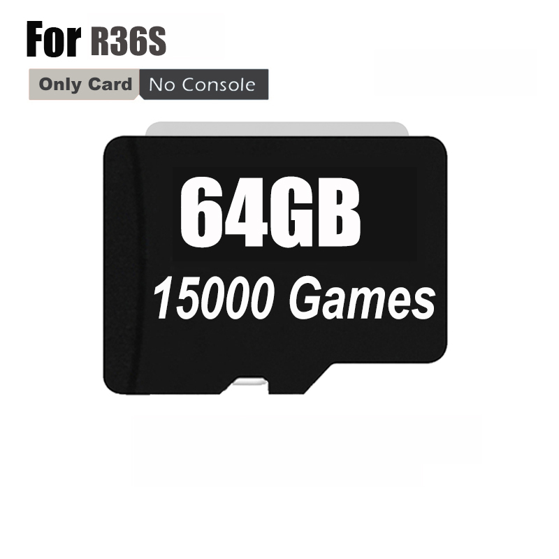 TF Game Card voor R36S geheuge - Retro Gaming R36S recensie en prijs