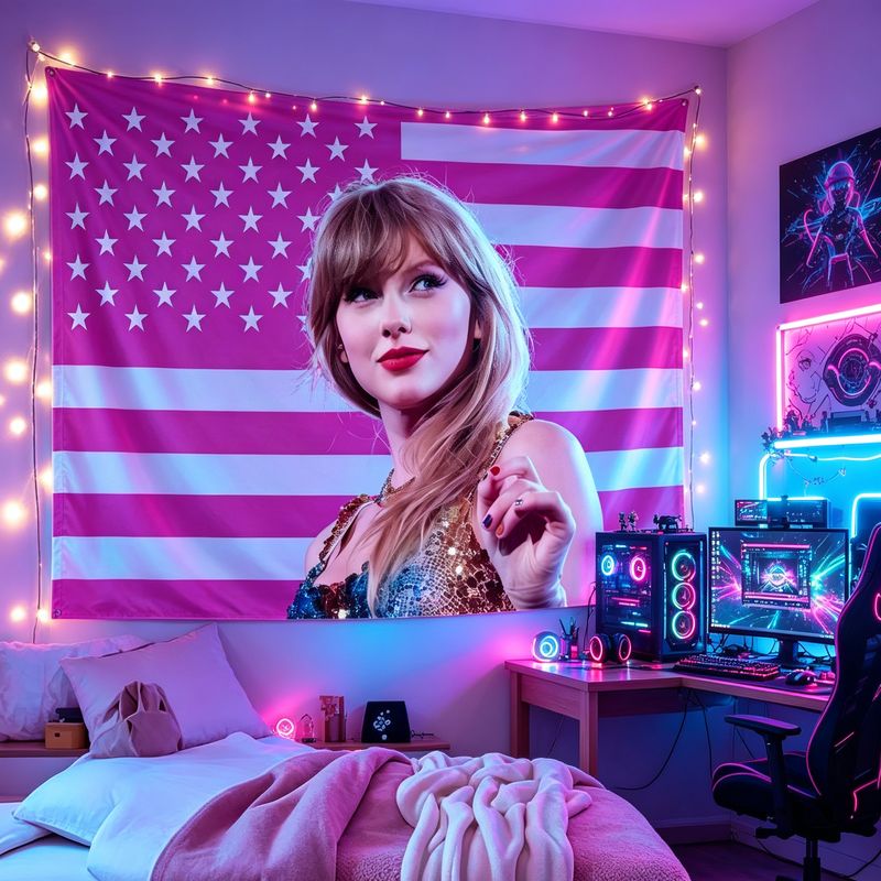 VIKAMA Amerikaanse vlag zanger - Retro Gaming Room recensie en prijs