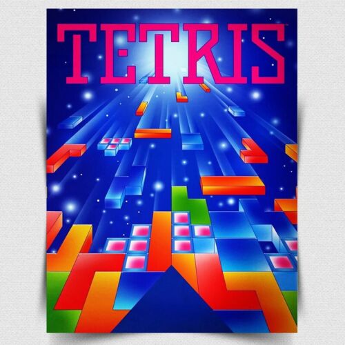 TETRIS METALEN TEKEN PLAQUE -  - Retro Gaming Games recensie en prijs