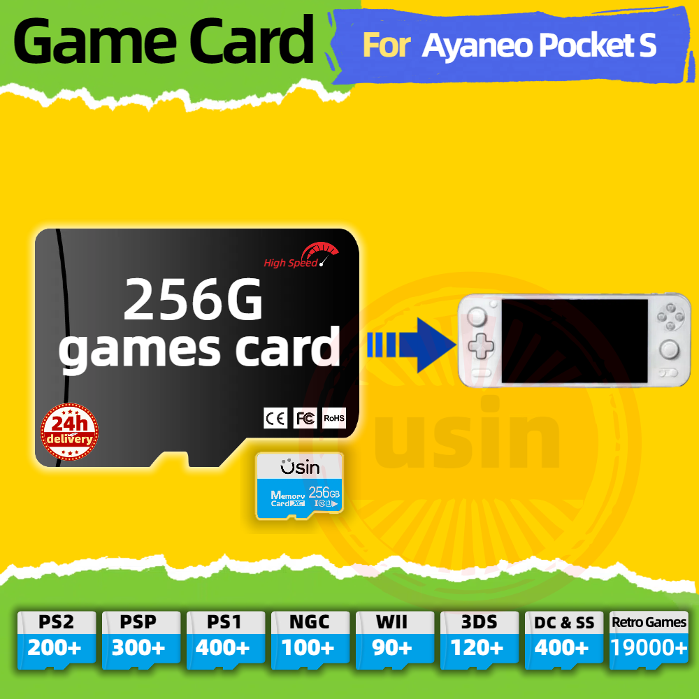 Gamecard voor Ayaneo Pocket S  - Retro Gaming Ps2 recensie en prijs