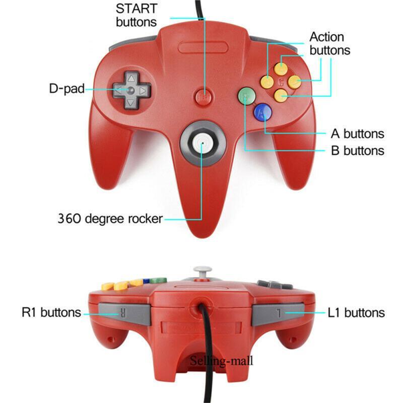 N64-controller Klassieke USB-b - Retro Gaming Emulator Console recensie en prijs