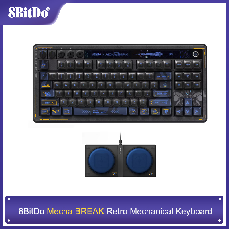8BitDo Retro 87 mechanisch toe - Retro Gaming Windows recensie en prijs