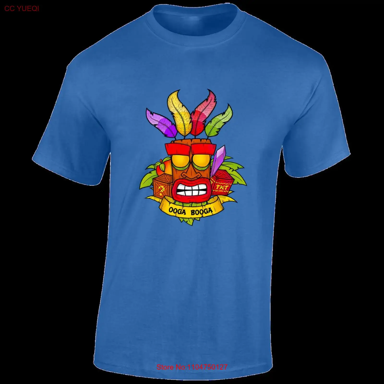 Oga Booga crash heren T-shirt  - Retro Gaming Ps2 recensie en prijs