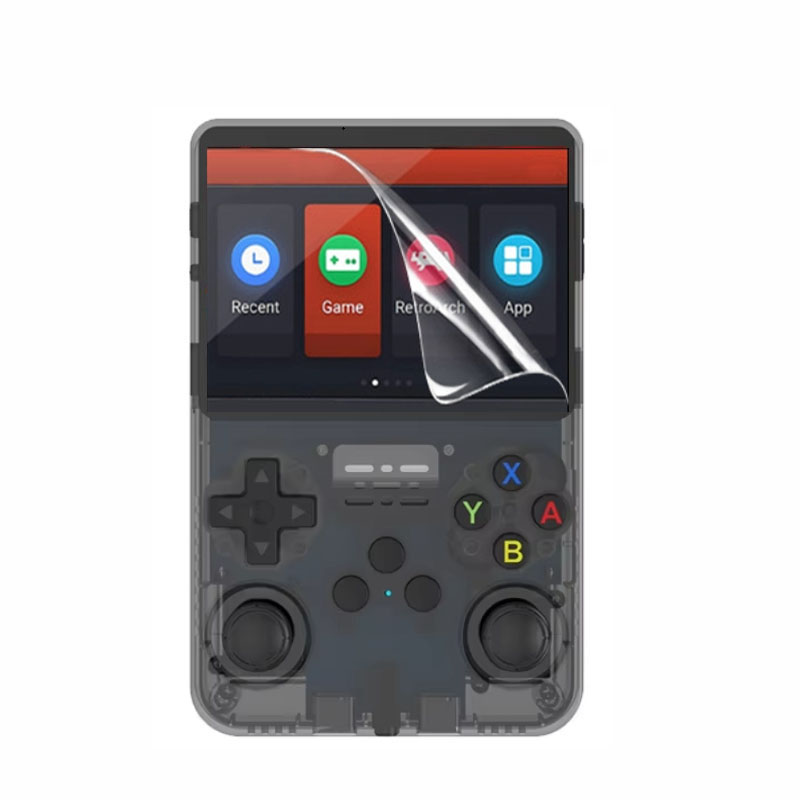 3pcs TPU Zachte Film Screen Pr - Retro Gaming R36S recensie en prijs