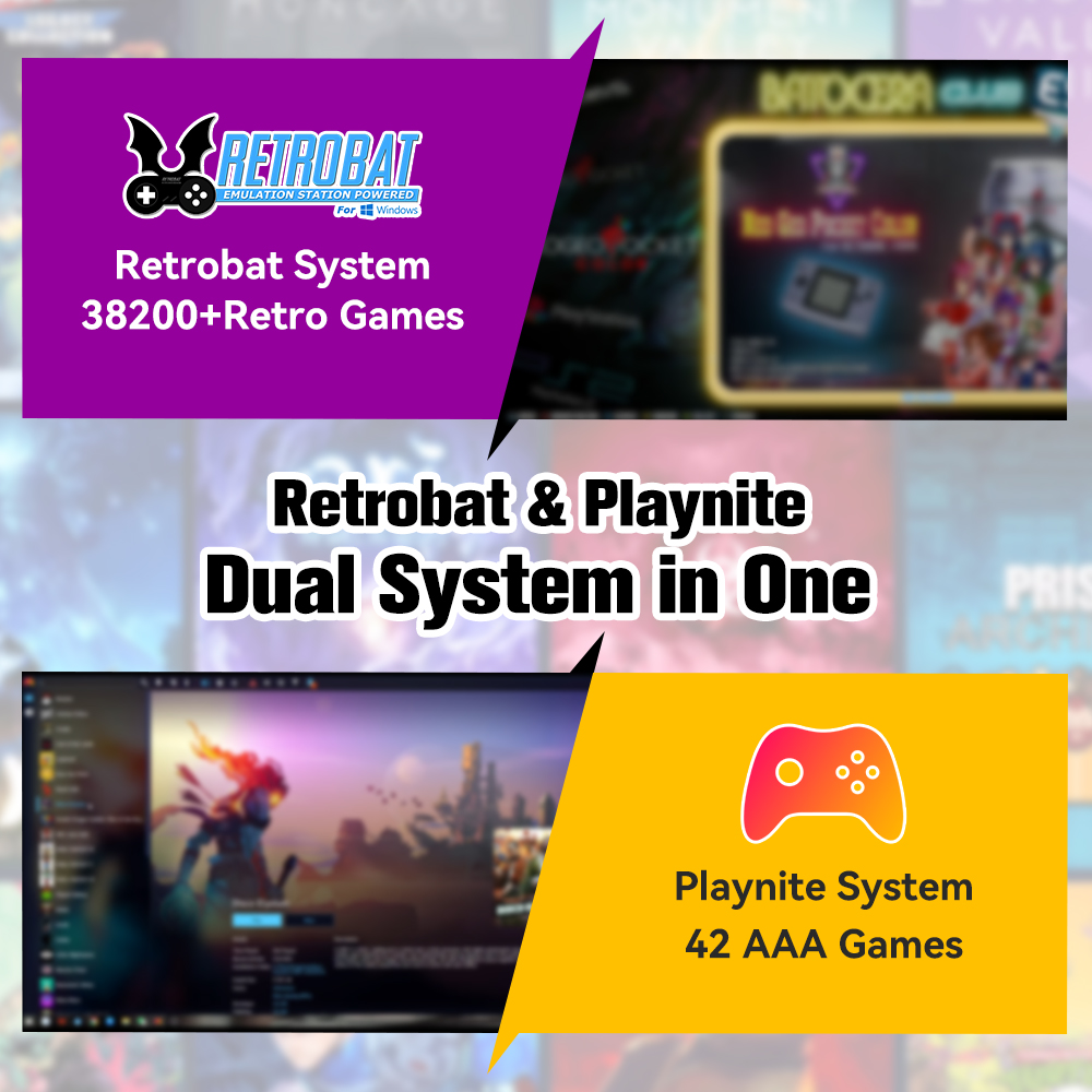 Retrobat & Playnite Retro Game - Retro Gaming Emulator Console recensie en prijs