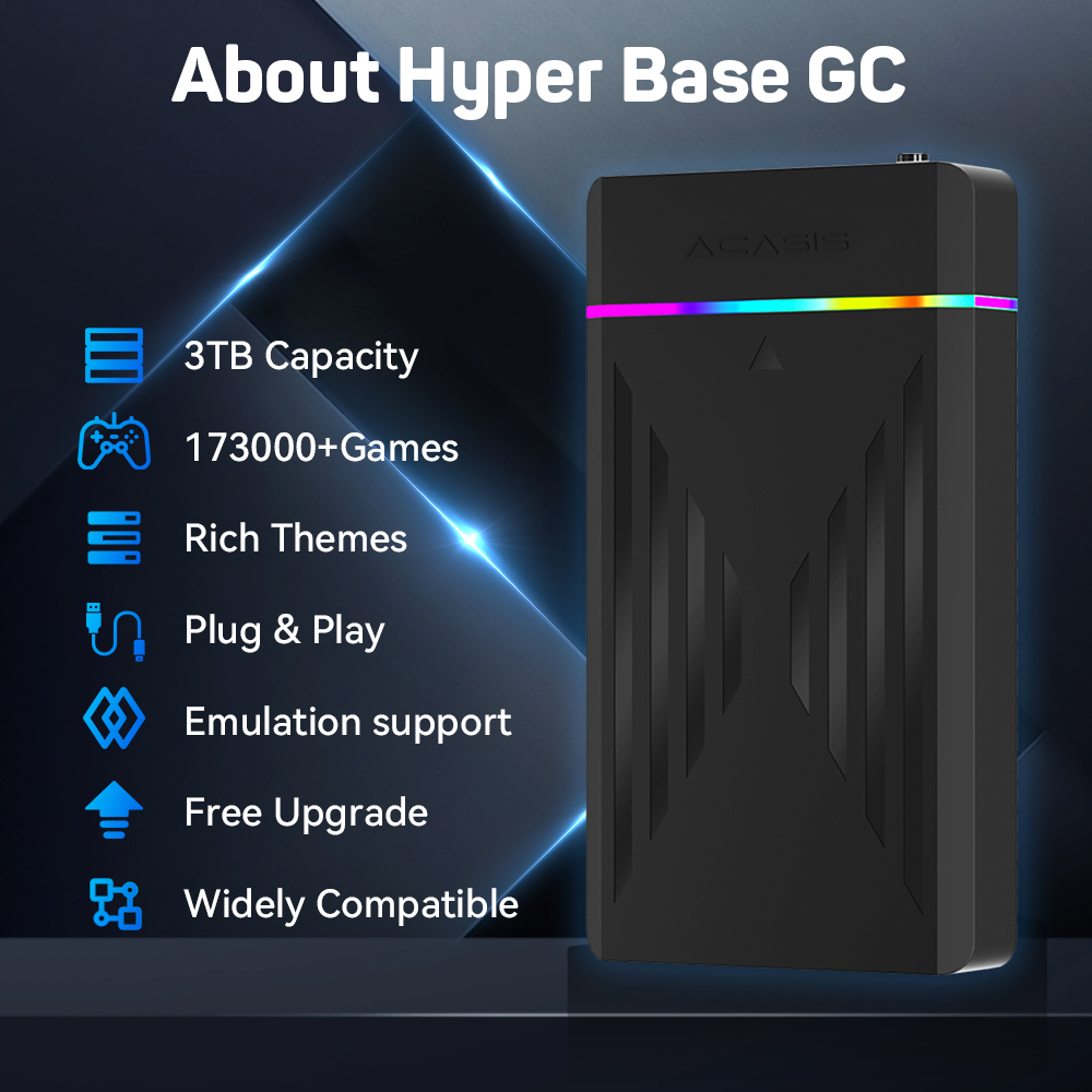 3TB Draagbare Gaming HDD Launc - Retro Gaming Emulator Console recensie en prijs