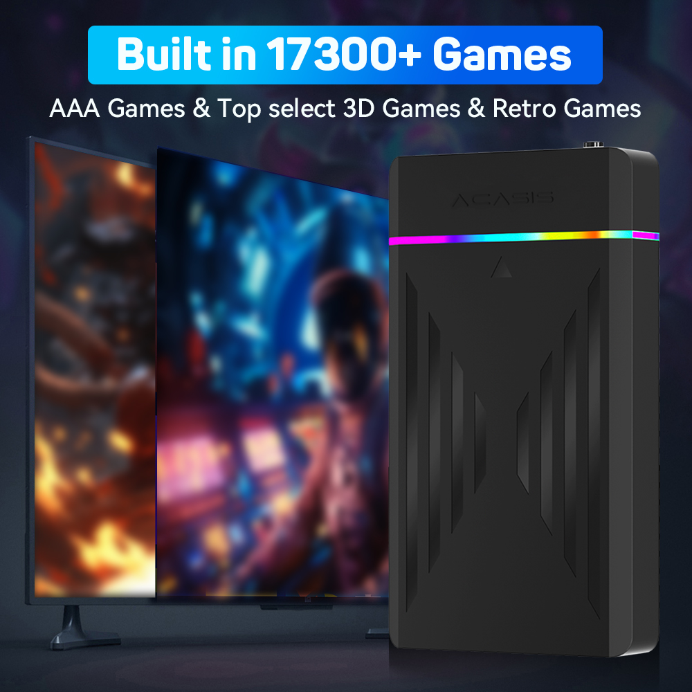 3TB Draagbare Gaming HDD Launc - Retro Gaming Emulator Console recensie en prijs